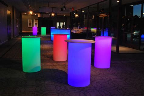LED Cylinder Pub Tables | Pub table, Led, Jbl