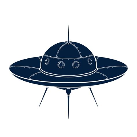 Spaceship Silhouette Icon 3273785 Vector Art at Vecteezy