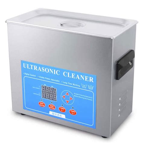 4 Litres Variable Power Sonic Cleaning Dental Ultrasonic Bath Sonicator