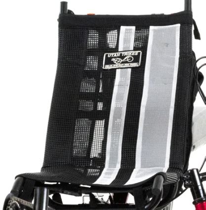 Utah Trikes Performance Recumbent Seat Mesh w/Cargo Bag