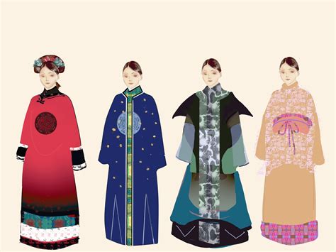 ArtStation - Qing Dynasty Costumes