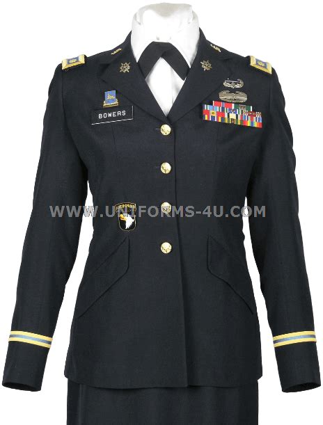 U.S. ARMY FEMALE OFFICER ASU BLUE COAT