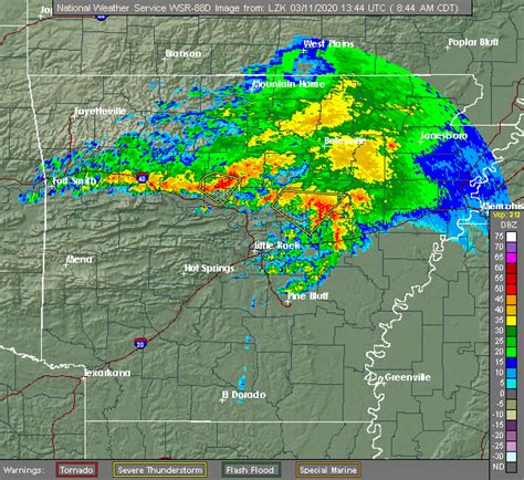 Interactive Hail Maps - Hail Map for Searcy, AR