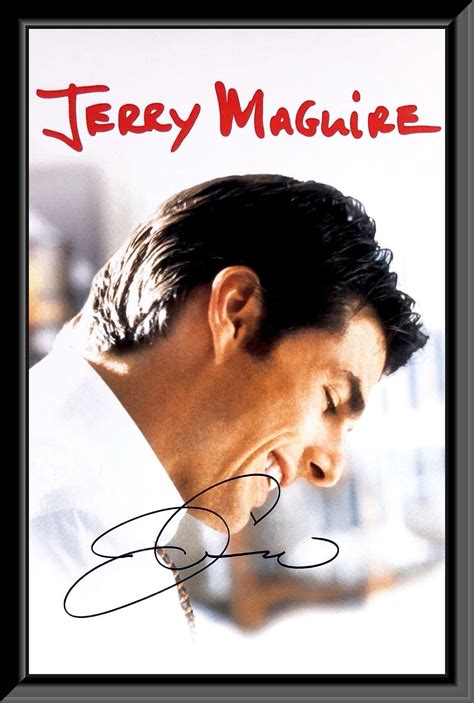 Jerry Maguire Tom Cruise Signed Movie Poster - Etsy UK