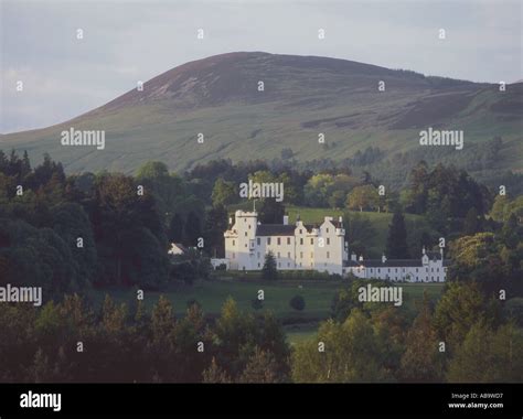 Blair Atholl Castle Stock Photo - Alamy