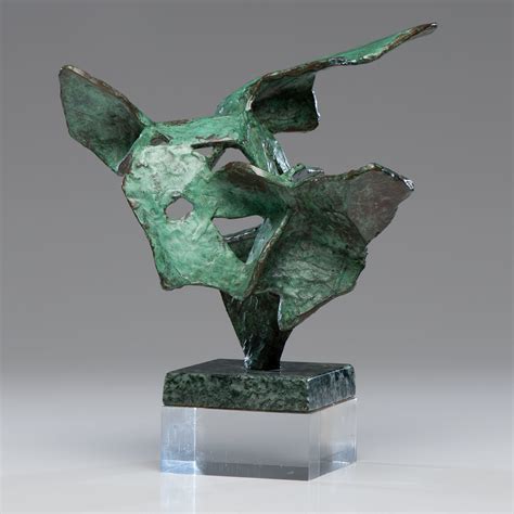 abstract art sculpture bronze delicate statue | AongKing Sculpture