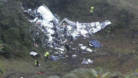 Brazil, soccer world rocked by team plane crash; 71 dead