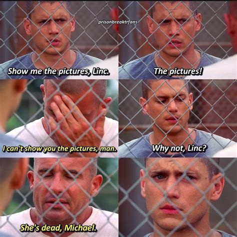 Prison Break Scenes. Instagram @prisonbreaktrfans | Prison break quotes ...