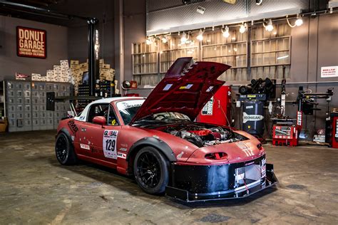 Home-Built Track Monster Miata: FAST Frankenstein Build!