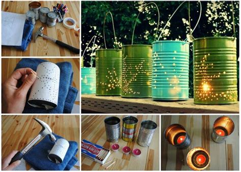 DIY Tin Can Lanterns Pictures, Photos, and Images for Facebook, Tumblr, Pinterest, and Twitter