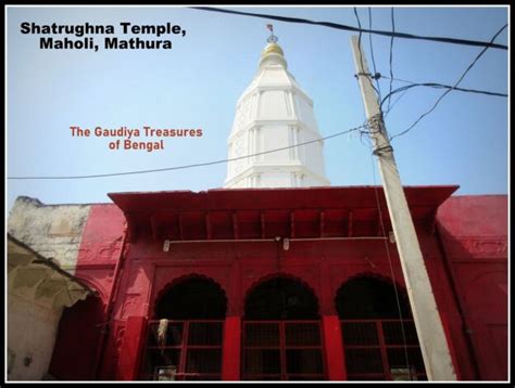 Shatrughna temple & Lavanasura’s cave, Madhuvan (Maholi), Mathura | Vraja Mandala - The Gaudiya ...