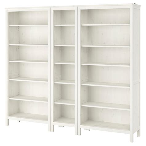 HEMNES bookcase, white stain, 901/8x771/2" - IKEA