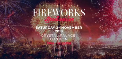 Win two pairs of tickets for the Crystal Palace Fireworks Spectacular ...