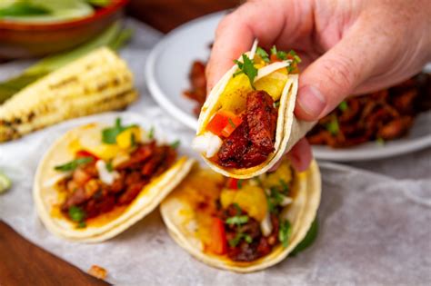 Tacos Al Pastor: Homemade Temperature Perfect in 2020 | Tacos al pastor ...