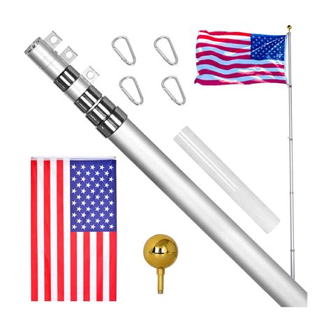 Top 10 Best Telescopic Flag Poles in 2022 Reviews | Buyer's Guide