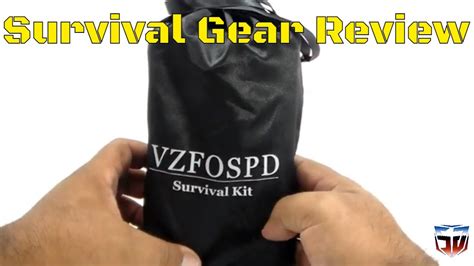 Review Survival Kit - YouTube