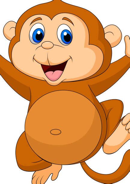 Cartoon Of The Fat Monkey Illustrations, Royalty-Free Vector Graphics & Clip Art - iStock