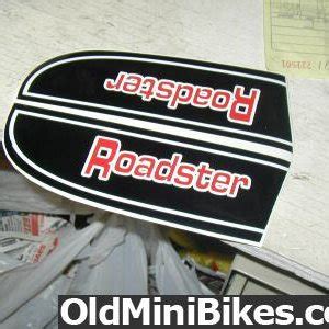 Rupp Roadster Gas Tank Decals | OldMiniBikes.com