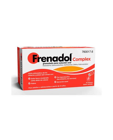 Frenadol Complex 10 Sobres Granulado Solucion Oral | lesjuponsdetess.com