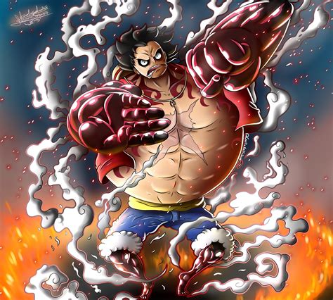 17+ luffy wano gear 4 - KasenNaomhan