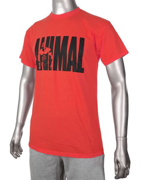 Animal Iconic T-Shirt by ANIMAL GEAR (colour: red)