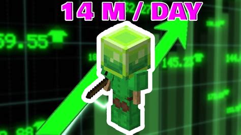 Making 14M PER DAY with SLIME Minions OFFLINE - Hypixel Skyblock - YouTube