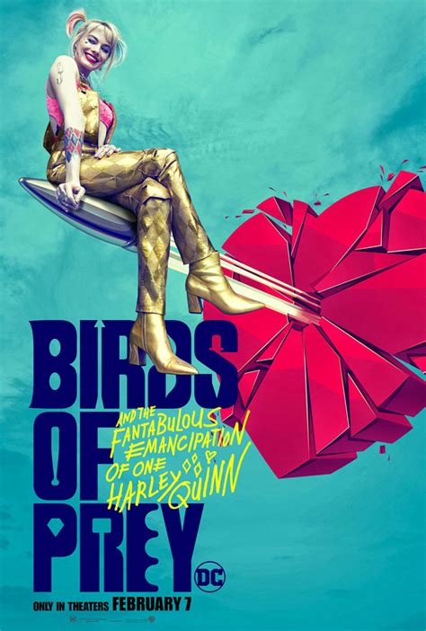 Mañana trailer, hoy cuatro carteles de Aves de Presa, y la fantabulosa emancipación de Harley Quinn
