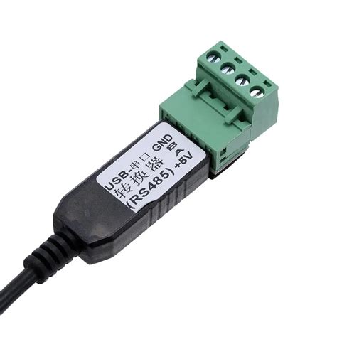 5Pcs USB To 485 Serial Cable Industrial Grade Serial Port RS485 To USB Communication Converter
