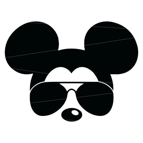 Silhouette Of Mickey Mouse at GetDrawings | Free download