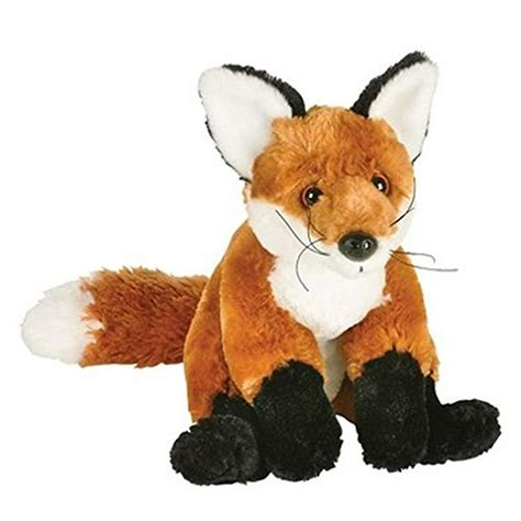 10" Red Fox Plush Stuffed Animal Toy - Walmart.com - Walmart.com