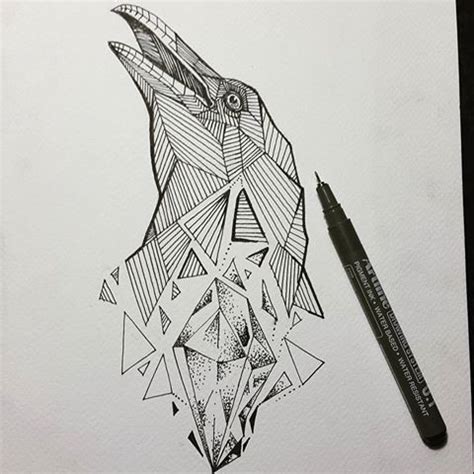 Explore collection of Creative Drawing With Geometric Shapes ...