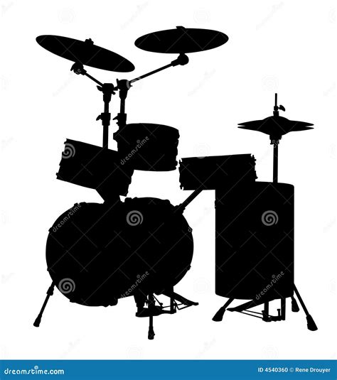 Drum: detailed vector stock vector. Illustration of drums - 4540360