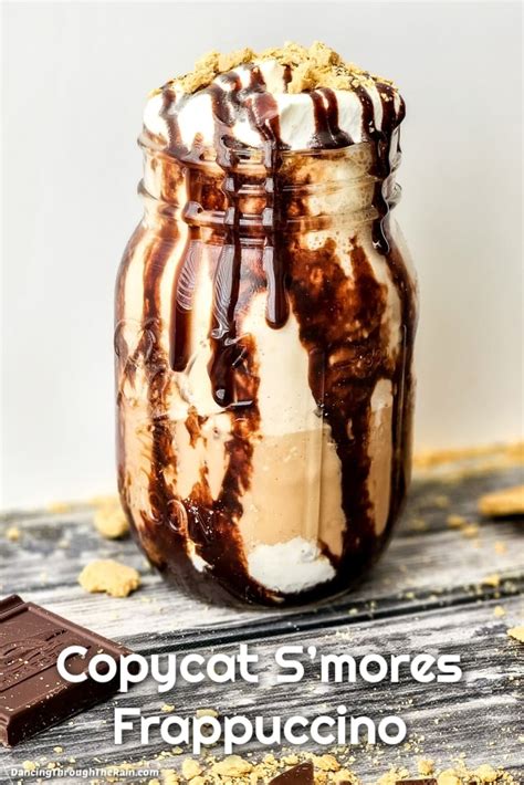 S’mores Frappuccino Recipe (Starbucks Copycat) - Dancing Through the Rain