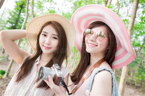 Two beauty woman go travel stock photo. Image of natural - 120415272