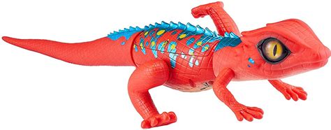 Robo Alive Lurking Lizard Robotic Pet Figure Red Blue Zuru Toys - ToyWiz