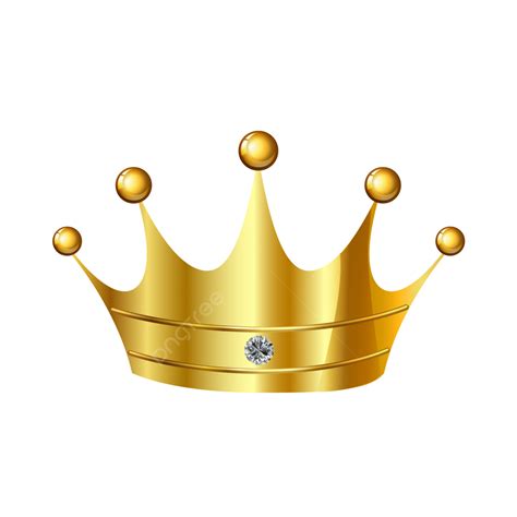 Golden Crown Luxury, Crown, Golden Crown, Gold PNG and Vector with Transparent Background for ...