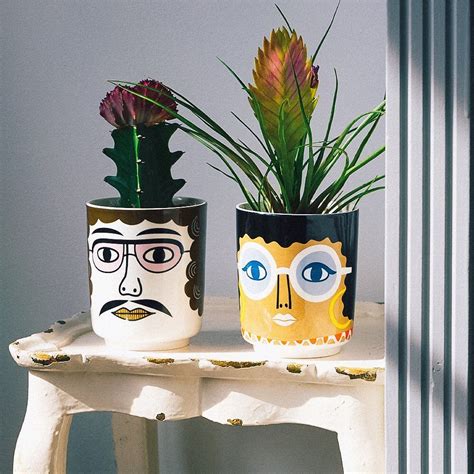 YES I WANT IT | Meet Your New Lockdown Crew | Painted plant pots ...