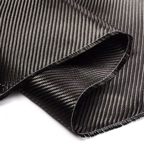 High Quality 127x91cm Carbon Fiber Cloth Fabric 2x2 Twill 50" 3k 0.25mm Thickness Carbon Fiber ...