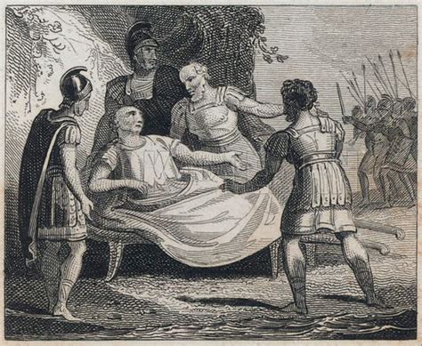 Death of Cicero, 43 BC stock image | Look and Learn