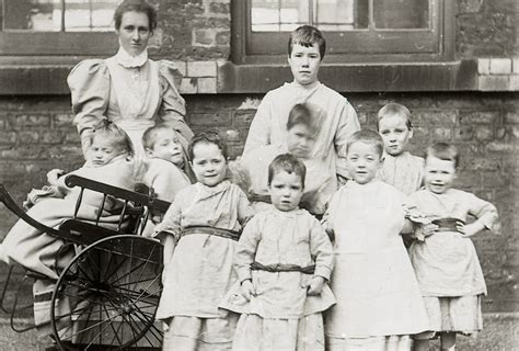 WORKHOUSE - children with caregiver/nurse, Manchester Archives, England ...