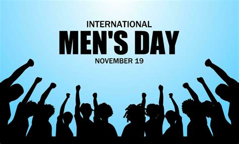 International Men's Day theme vector illustration. Suitable for Poster, Banners, background and ...