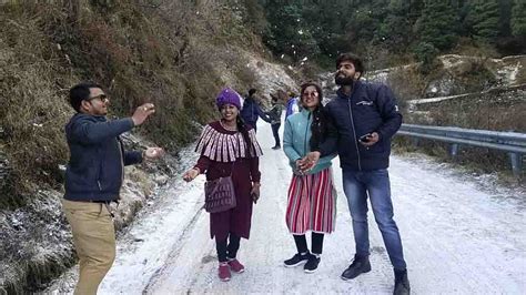 Nainital receives first snowfall of season - Pioneer Edge | Uttarakhand News in English ...