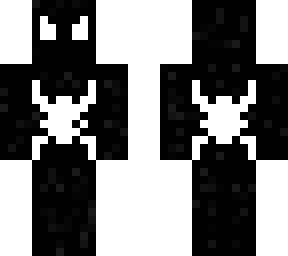 Black Spiderman | Minecraft Skin