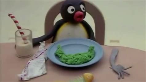 Funny Pingu Dinner Scene