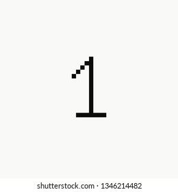 One Pixel Art Stock Vector (Royalty Free) 1346214482 | Shutterstock