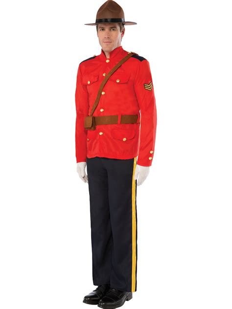 Canadian Mountie Uniform Men's Costume