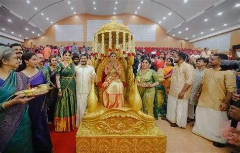 Malayalam Actress Asha Sharath's Daughter Wedding Photos...