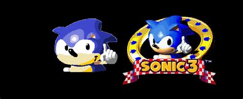 I remade Sonic from the Sonic 3 title screen in MS Paint : SonicTheHedgehog