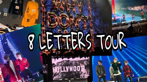 8 letters tour + Setlist (vídeos) - YouTube