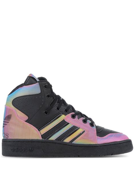 Adidas originals High-tops in Black | Lyst